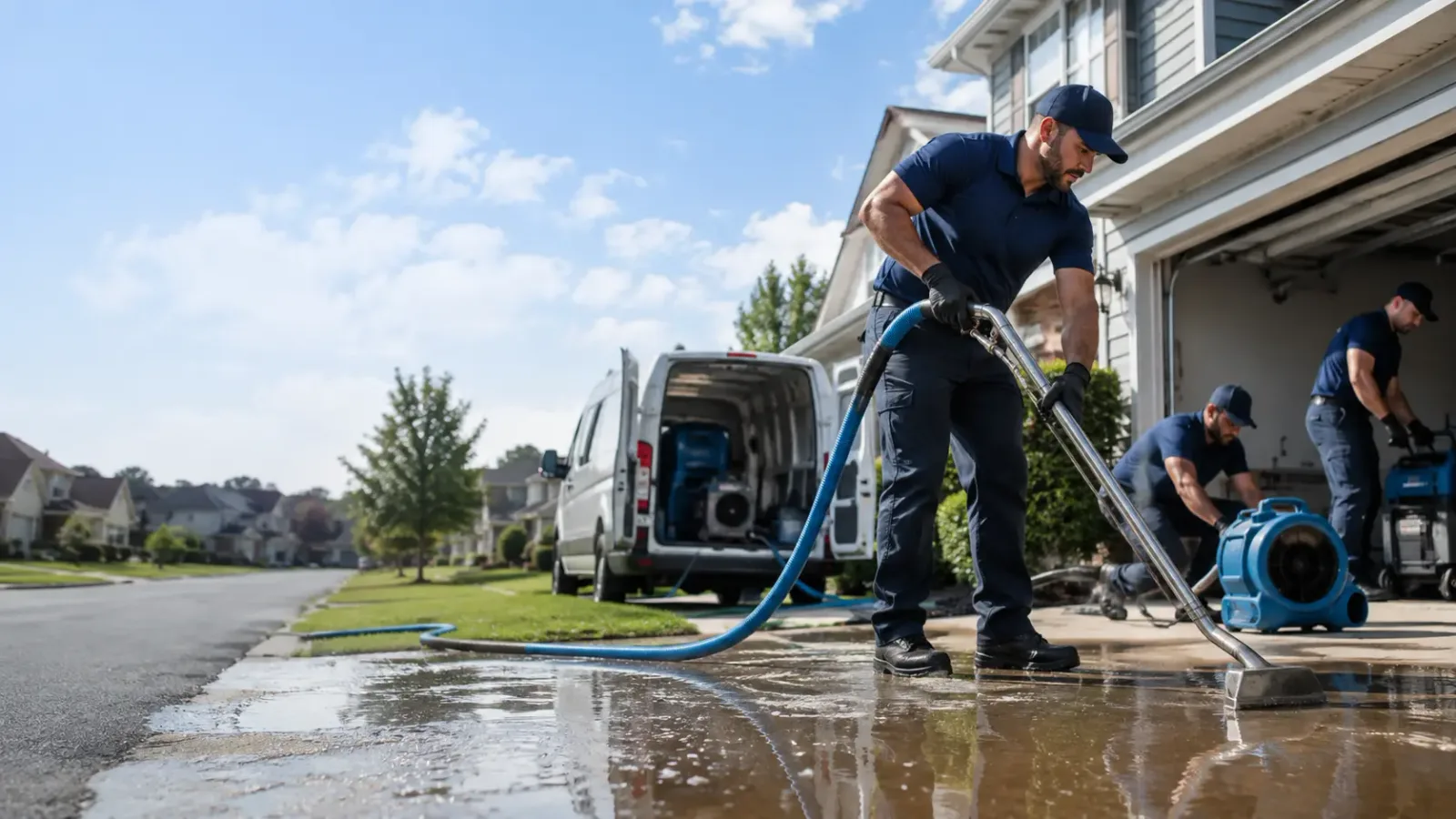 Flood Damage Restoration in Lockbourne, OH